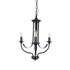 Hoodshire 3 Light Black pendant light