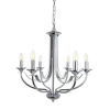 Hoodshire 6 Light Chrome Pendant Light