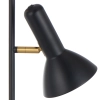 Telbix Lighting Hyvik Floor Lamp Black Close up