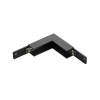 Magnetic Track Inner corner for wall mounting - Black or White