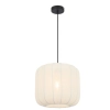 Telbix Lighting Jonsel White Pendant Light Medium