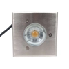Ailia Imports - Kao Square Inground Light - 240volt - 316SS - Face