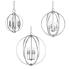 Kendall Chrome Pendants group