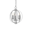 Kendall 3 Light Chrome Pendant