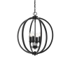 Kendall 4 Light Black Pendant