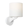 Cougar Kirsten 1 Light wall light - White with White shade