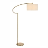 Telbix Laine Floor Lamp - Ivory / Gold
