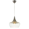 Telbix Lighting Landy Nickel/Clear Pendant Light
