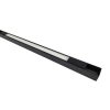 Magnetic Track Linear LED Battens - Black in track image