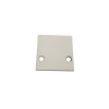 Magnetic Track End Cap White