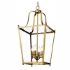 Lode Lighting Montana 4 Light Satin Brass Pendant