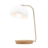 Mercator Jonte Table lamps with USB - White with brushed brass