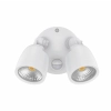 Domus Muro Eco Double Floodlight 20watt CCT with sensor - White 25075