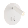 Mercator Osbourne Wall Light - White MWL008BWHT