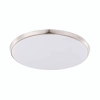 Eglo Ollie Round LED Oyster Lights - Satin Nickel 203699