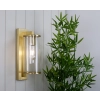 Telbix Lighting Perova Solid Brass Exterior Wall Light