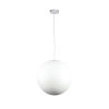 Oriel Lighting Phase Matte White Acrylic 400mm Ball Pendant 