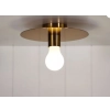 Piato Do It Yourself batten Fix light - Brushed brass with globe