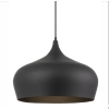 Telbix Lighting Polk Brushed Black Pendant Large