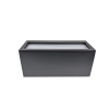 Ailia Imports Precinct wall light - Black front