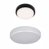 Martec Cove Round Black / White Bunker Light