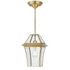 Telbix Rye Brass Pendant light - PE20 Brass with Rod