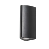 Fiorentino Lighting Shine-2BK Black Exterior Wall Light