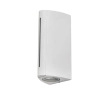 Fiorentino Lighting Shine-2WH White Exterior Wall Light
