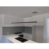Ailia Sleek 1.5m Long Black LED Linear Pendant Light -lifestyle