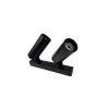 Magnetic Track Spot 35 Double adjustable spotlight head - Black