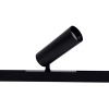 Magnetic Track Spot 50 Single adjustable spotlight head - Black in track