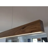 Spotted Gum Timber Pendant - Installed Pic
