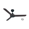 Spyda 50inch Ceiling Fan - Black / Walnut