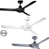 Ventair Spyda Ceiling Fans - White, Black, Titanium - all sizes