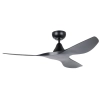 Eglo Surf DC Ceiling Fan - Black 48in & 52in (No Light)
