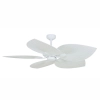 Three Sixty Fans - Tropicana 54inch White AC Ceiling Fan