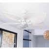Three Sixty Fans - Tropicana 54inch White AC Ceiling Fan - Lifestyle