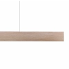 Washed White Victorian Ash Timber LED Pendant Light