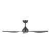 Fanco Eco Style 52inch Ceiling Fan - Black (No Light) CFFCTY3BL