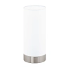 Eglo Lighting Pasteri Touch Lamp White Shade