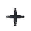 Ailia Imports - Single Circuit Track - X Connector - Black