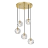 Telbix Lighting Zaha 5LT Antique Gold Pendant