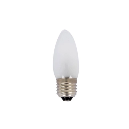 Lusion Lighting Candle 28W 3000K E27 Frosted Halogen Globe