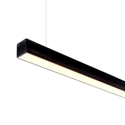 Ailia Sleek 35x37 2m Long Linear LED Pendant Light