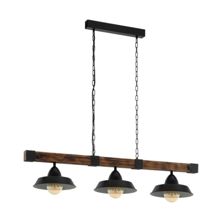 Eglo Oldbury 3 Light vintage Pendant 49685