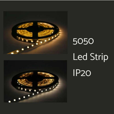 5050 LED Strip Lighting - IP20 Rated - Group
