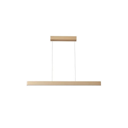 Ailia Imports Dalton Brushed Brass Linear Pendant