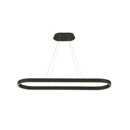 Ailia Imports Taree Oval Black Pendant