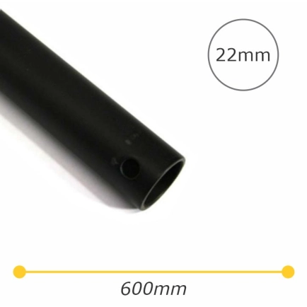 Ventair Sky DC Ceiling Fan 600mm Black Extension Rod