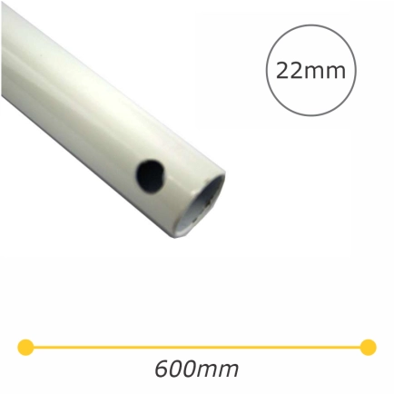 Ventair Sky DC Ceiling Fan 600mm White Extension Rod